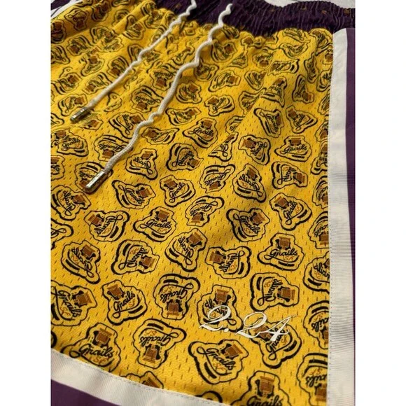 GRAILS SF Legends Never Die Shorts XL Lined Kobe Bryant 2.24 Lakers Basketball - Picture 7 of 16